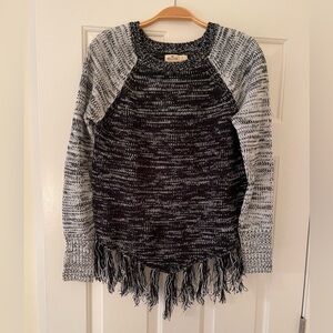 NWOT Hollister Fringe Sweater